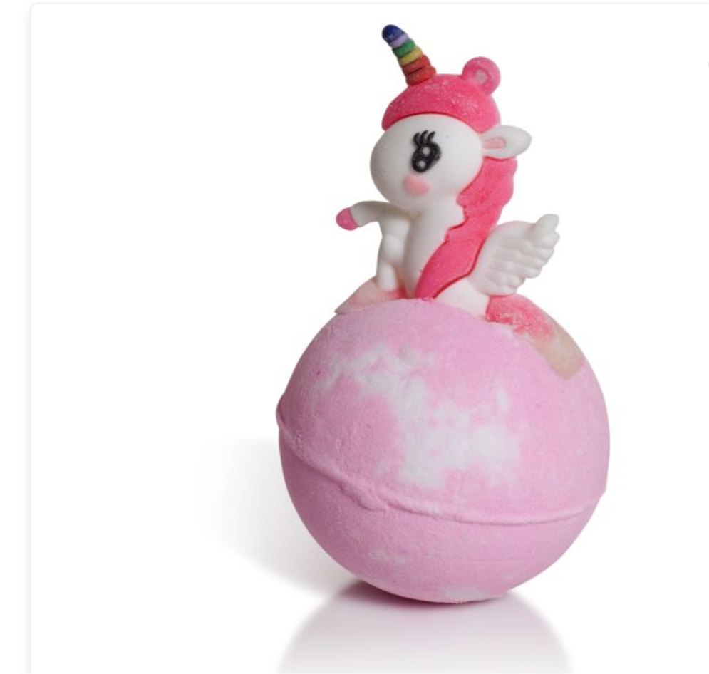 Bombe de bain licorne