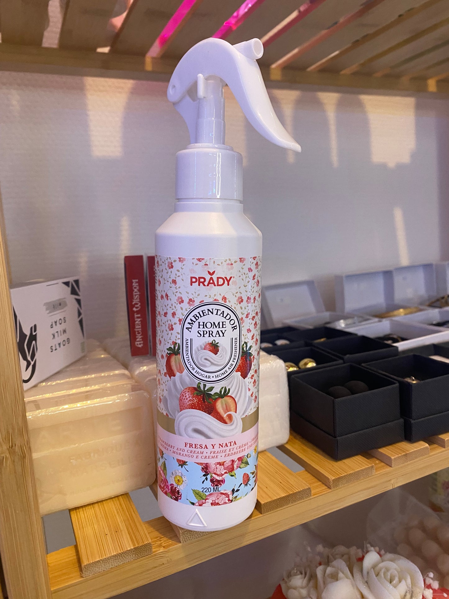 Spray textile