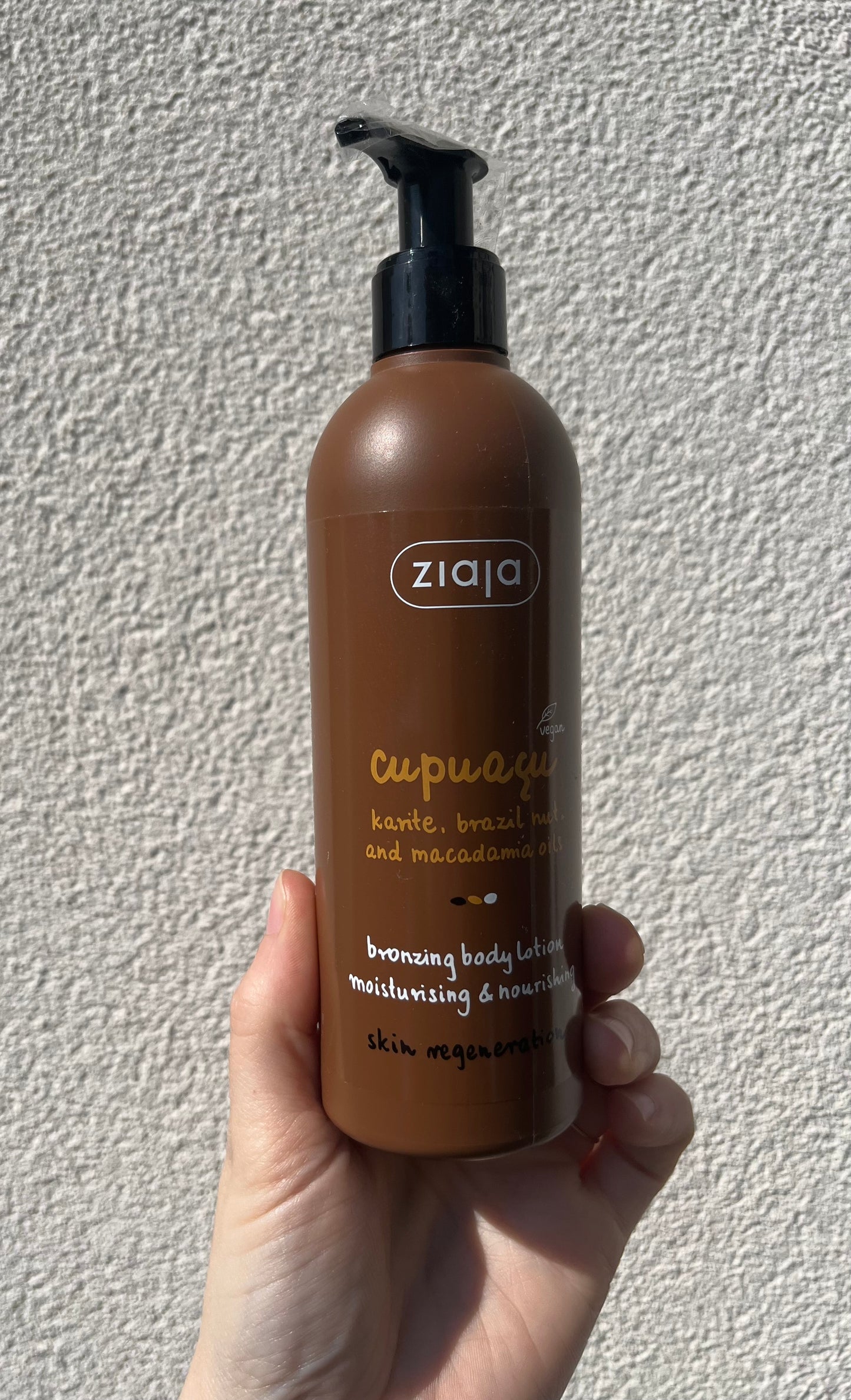 Lotion bronzante