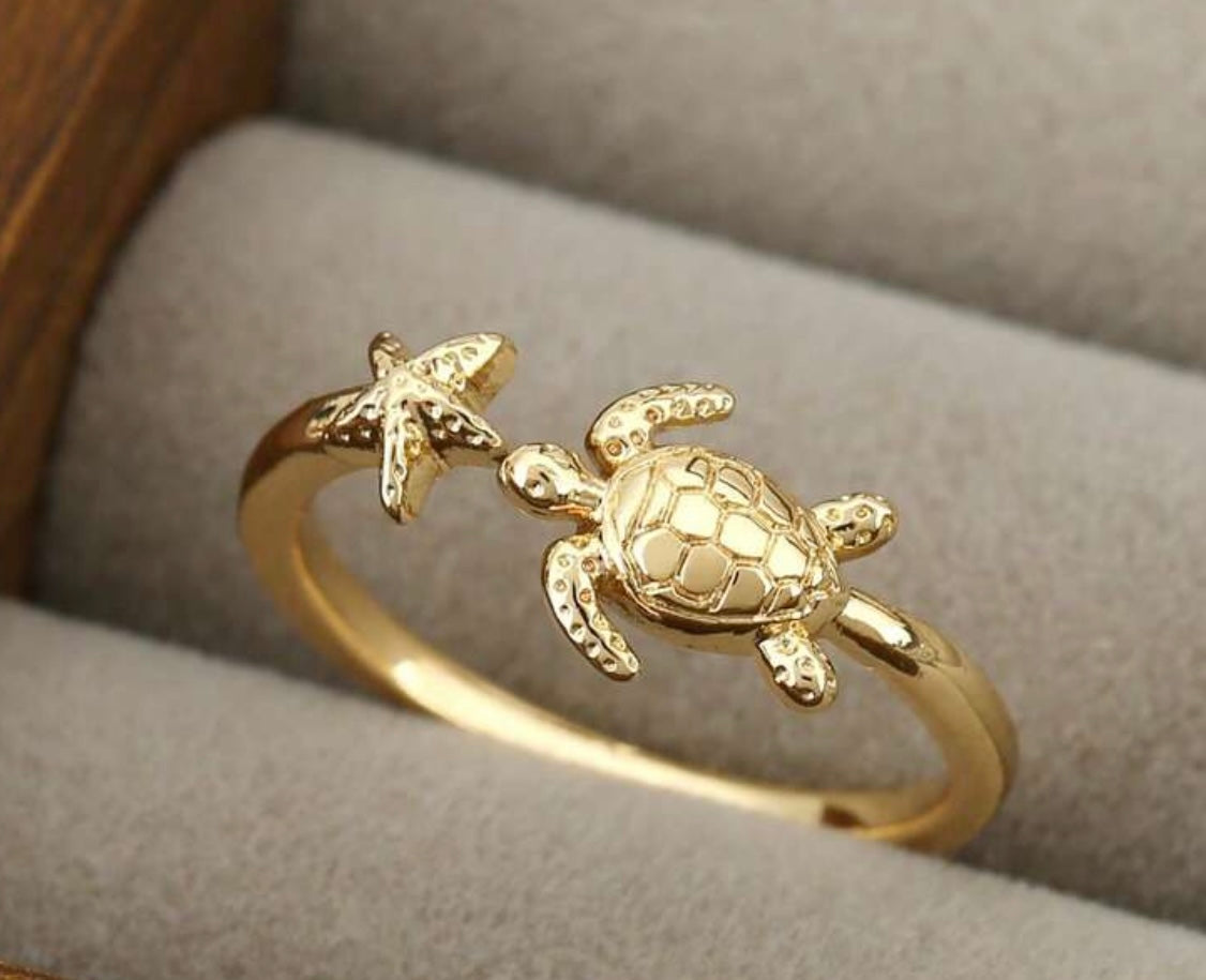 Bague tortue