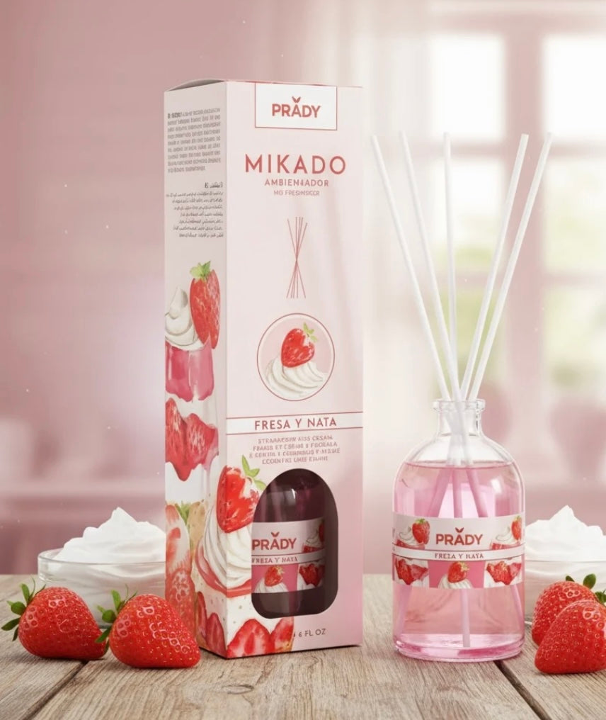 Mikado - Fraise chantilly