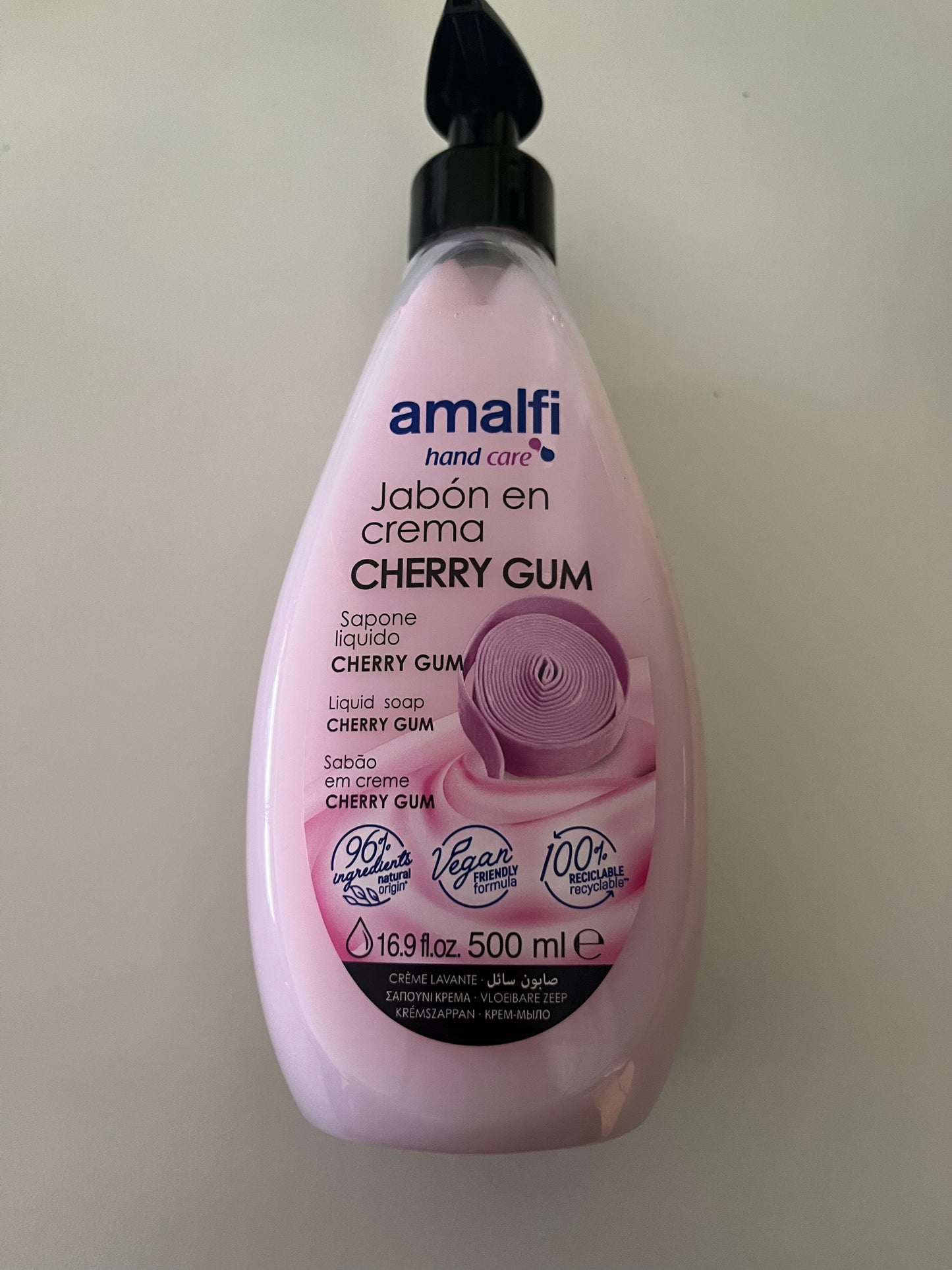 Savon liquide - chewing-gum