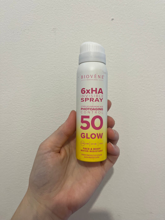 Protection solaire en spray spf50