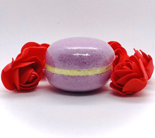 Macaron de bain parfum fruit de la passion