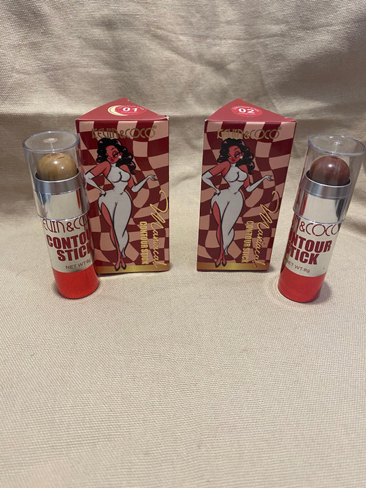 Contours stick : 2 teintes