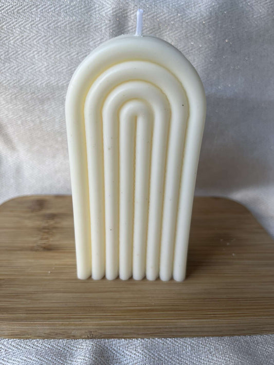 Bougie - Arc en ciel