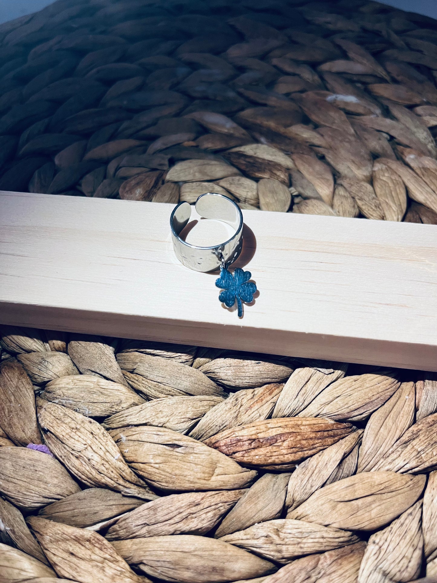 Bague trèfle