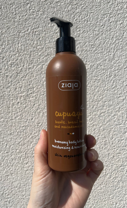 Lotion bronzante