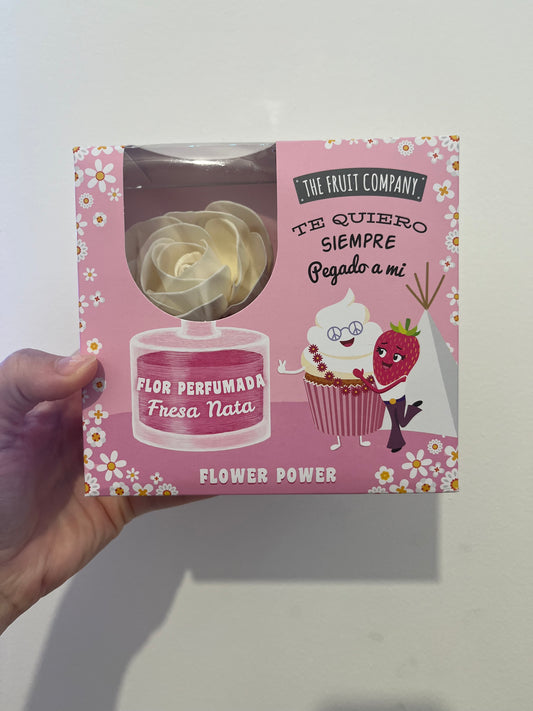 Mikado fleur - Fraise chantilly
