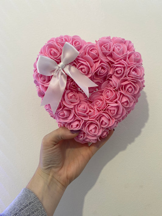 Coeur - en rose artificielle