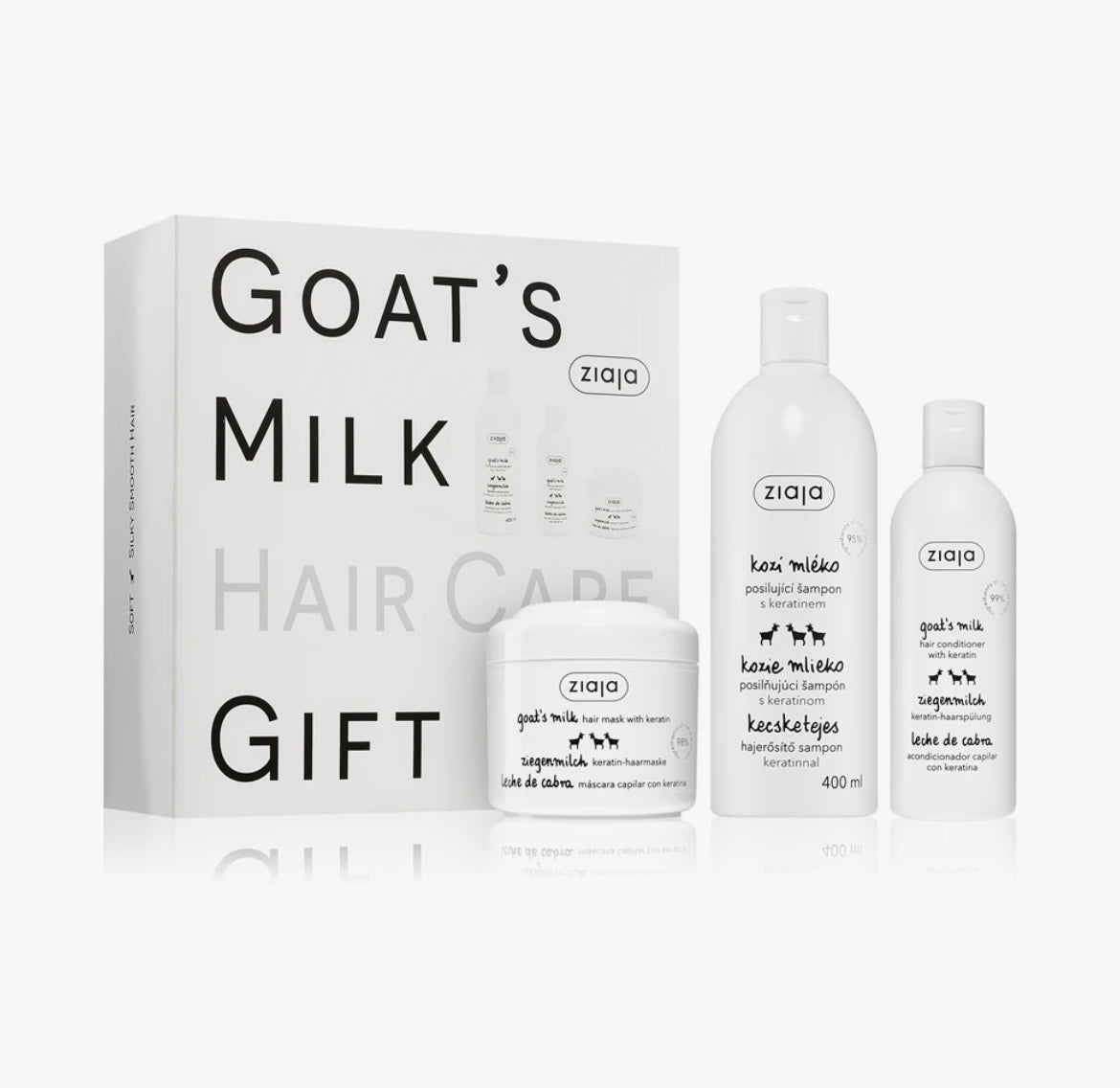 Coffret - Lait de chèvre et kératine