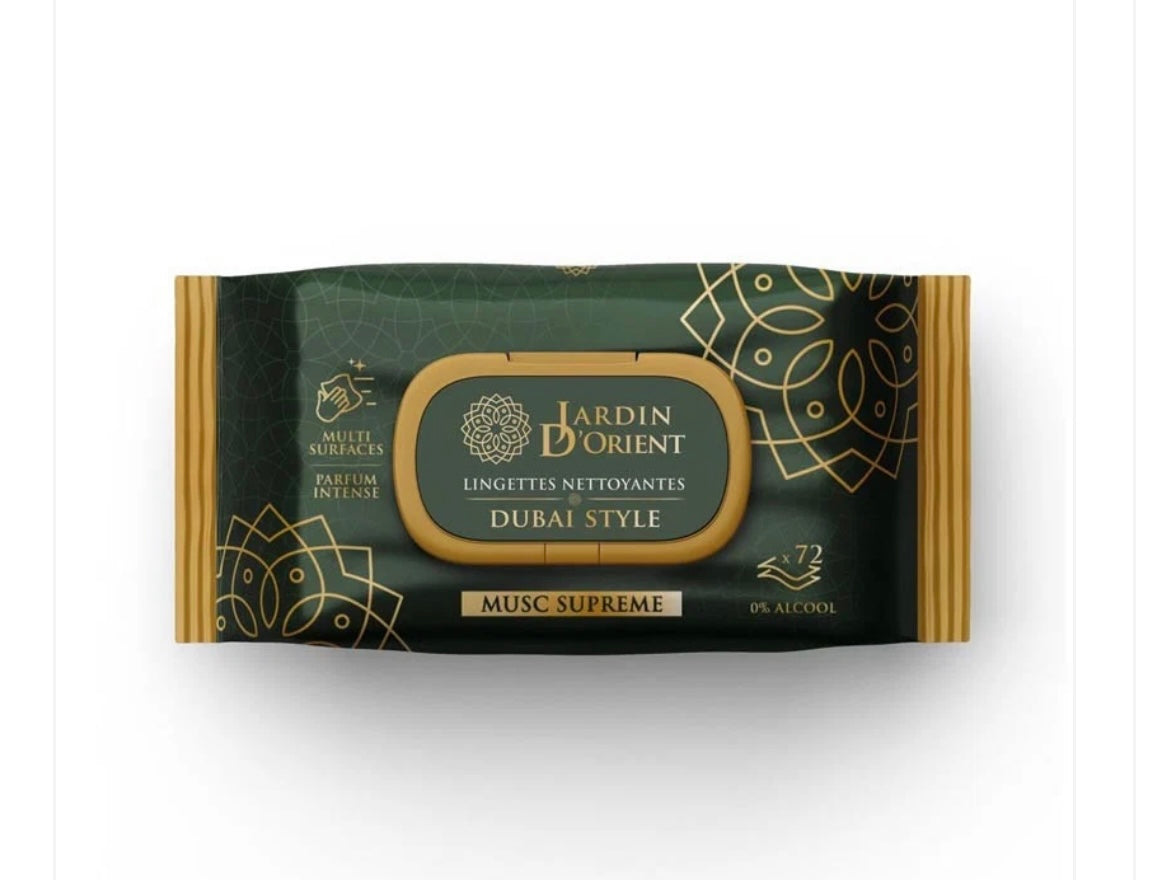 Lingettes ménage - Musc