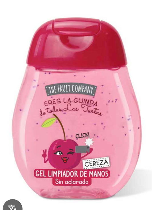 Gel mains hydroalcoolique - cerise