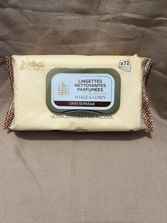 Lingettes - Oud suprême corps et visage