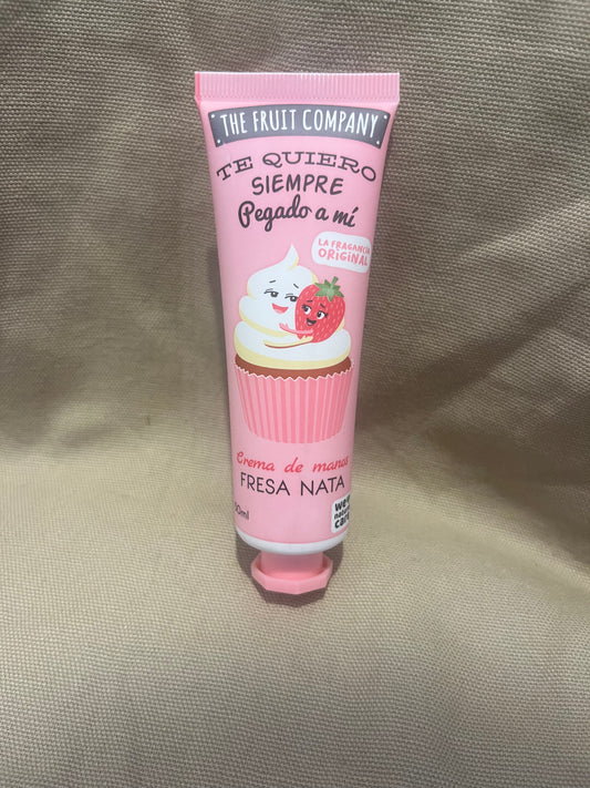 Crème mains - Fraise chantilly