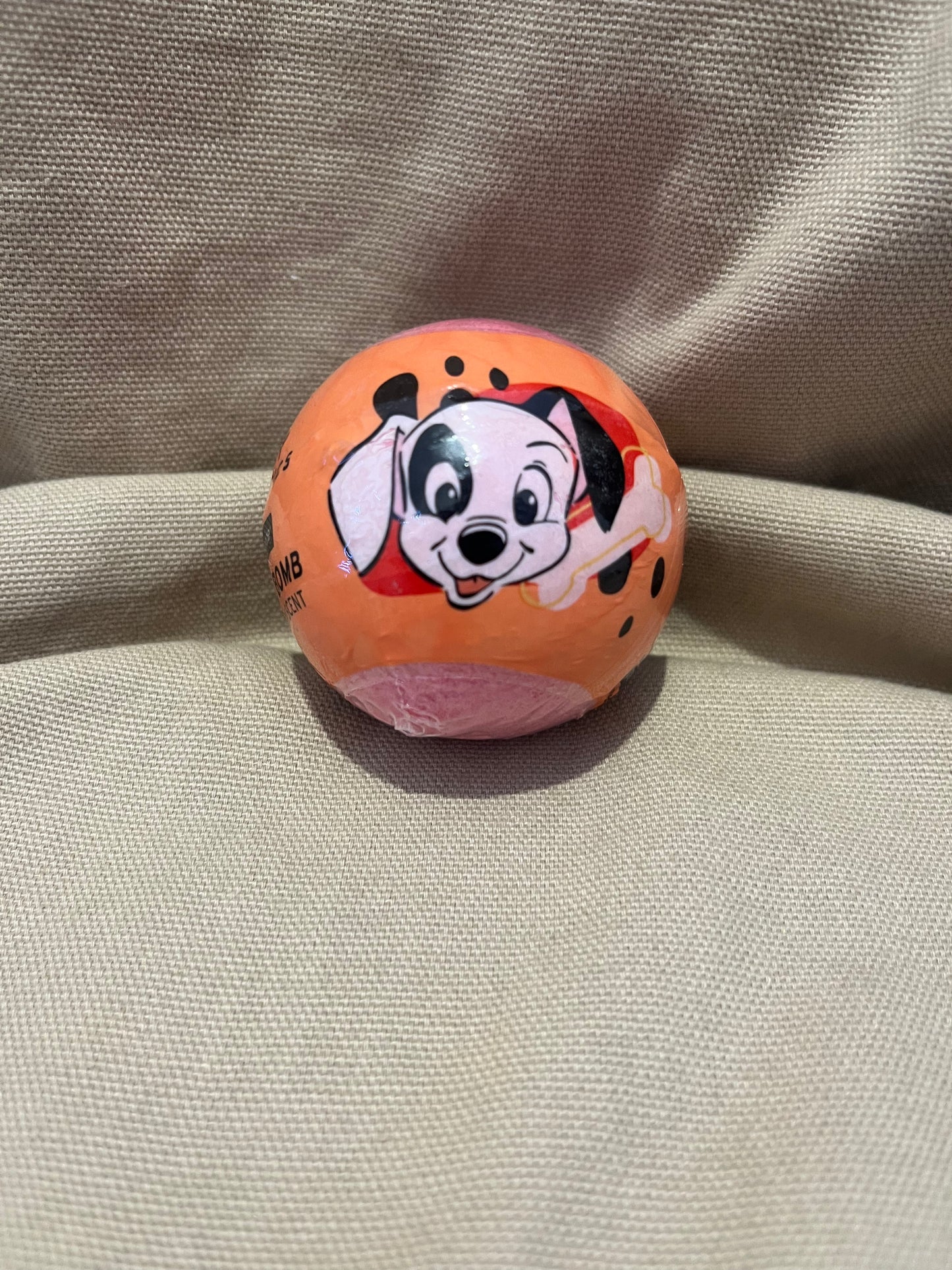 Boule de bain - Dalmatien cerise