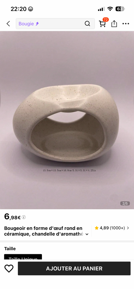 Brûleur pour fondant